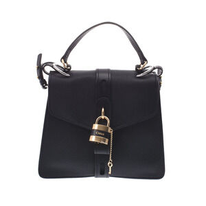 Chloe Abby Bag Black Leather Shoulder